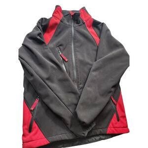 Red Wing Soft Shell Jacket Men Small Waterproof Windproof Workwear Fleece Lined